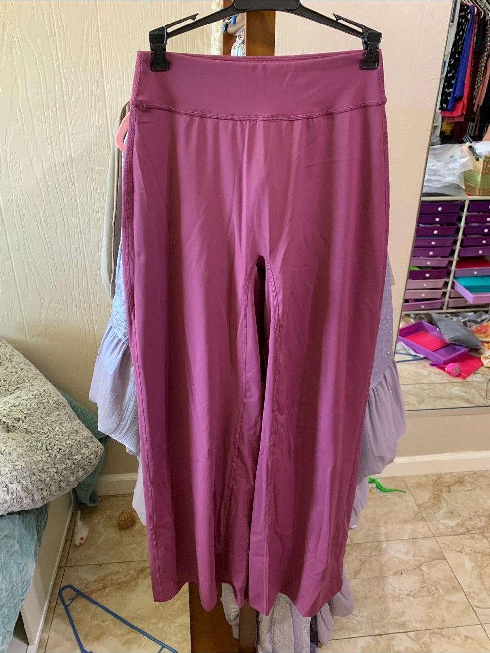 Plum Active Leggings - Stretch Performance Fabric